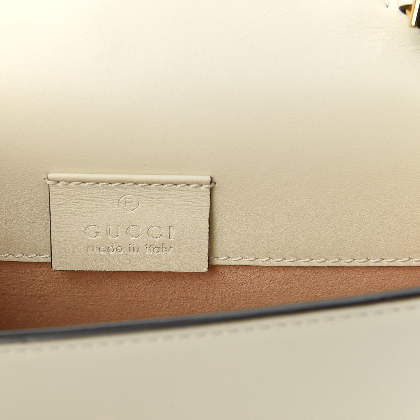 Calfskin Super Mini Sylvie Chain Shoulder Bag White