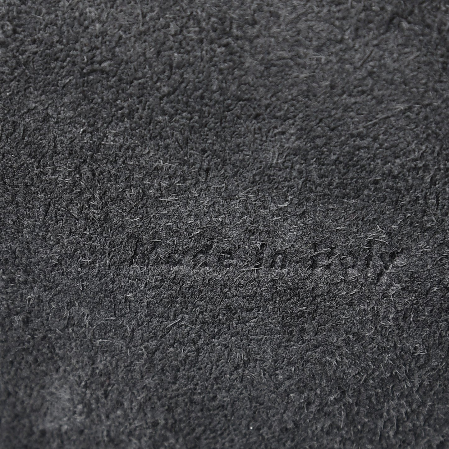 Grained Calfskin Mini Belt Bag Grey
