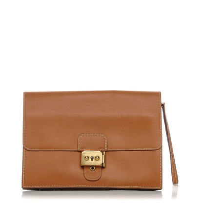 Hermes Chamonix Jet Clutch Natural 1 of 11