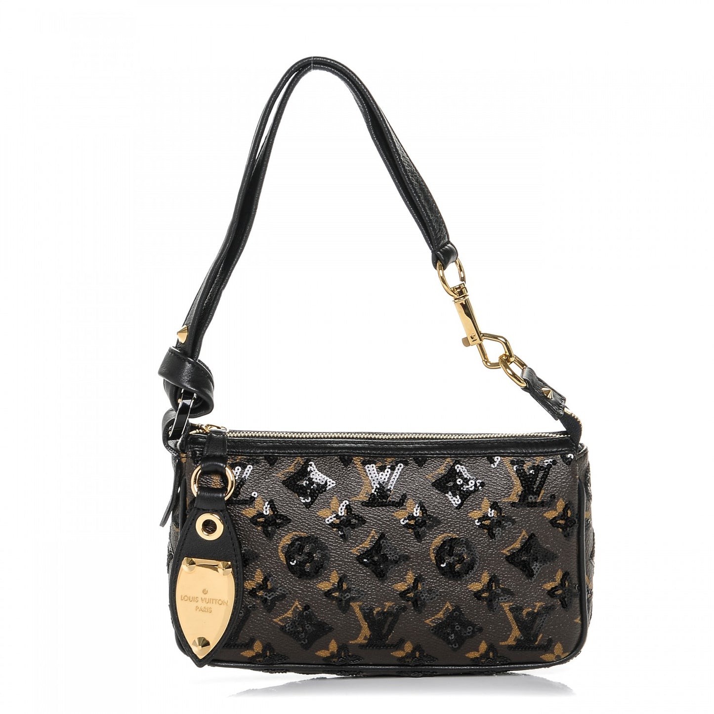 Monogram Sequins Eclipse Pochette Noir