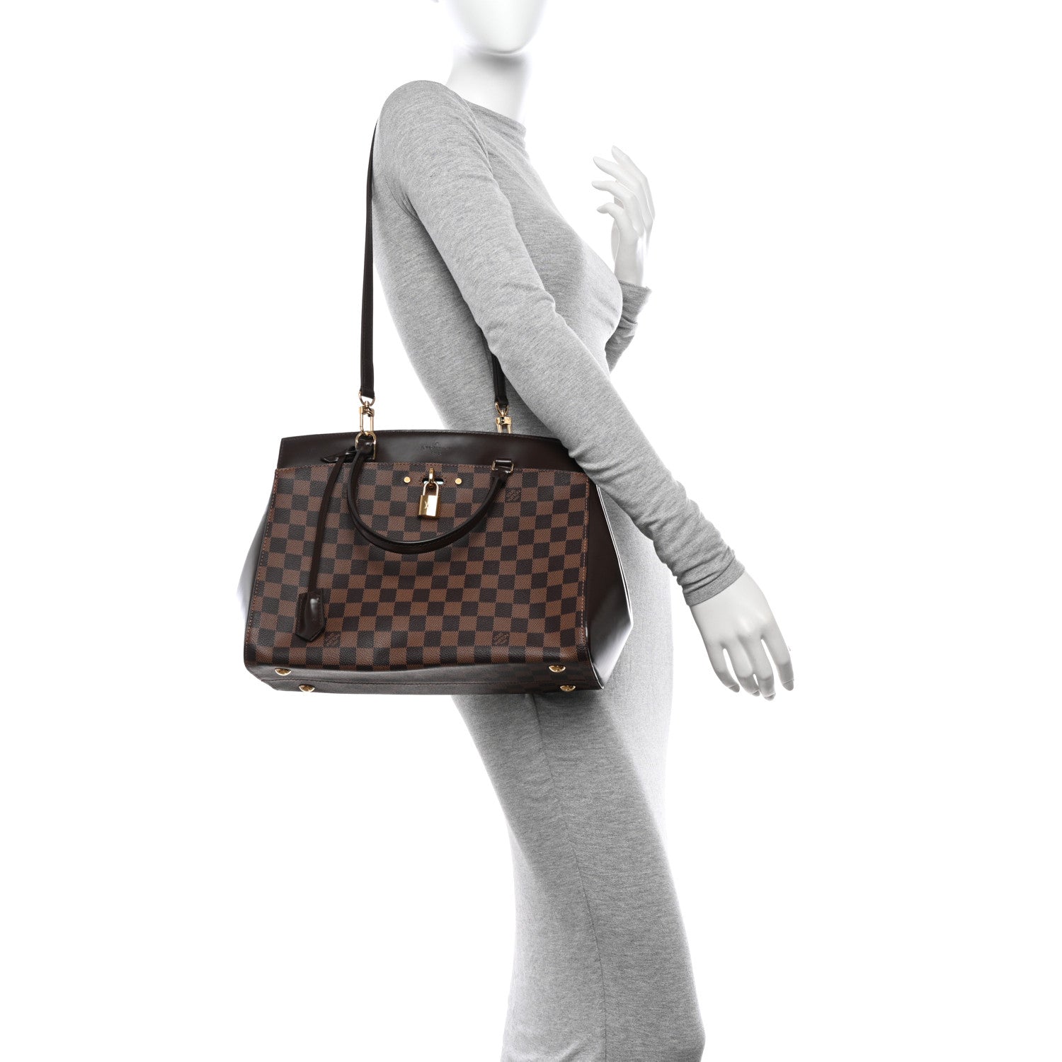 Louis Vuitton Damier Ebene Rivoli MM 2 of 10