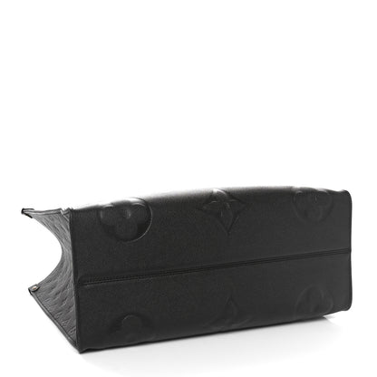 Louis Vuitton Empreinte Monogram Giant Onthego GM Black 4 of 9