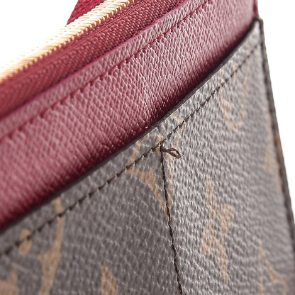 Louis Vuitton Monogram Zipped Card Holder Fuchsia 8 of 8