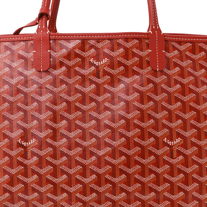 Goyard Goyardine Saint Louis PM Red 9 of 11