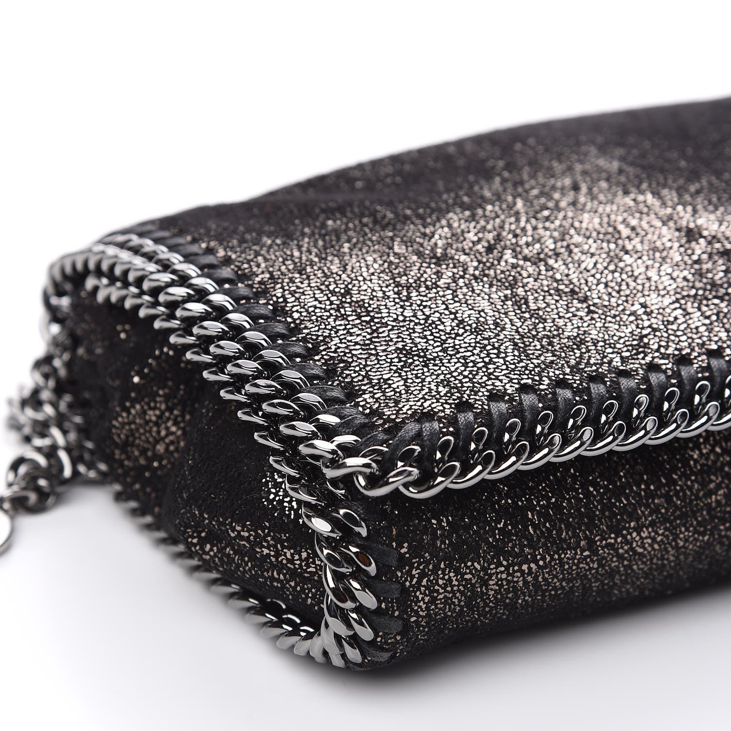 Stella McCartney Shaggy Deer Falabella Crossbody Bag Black 7 of 8