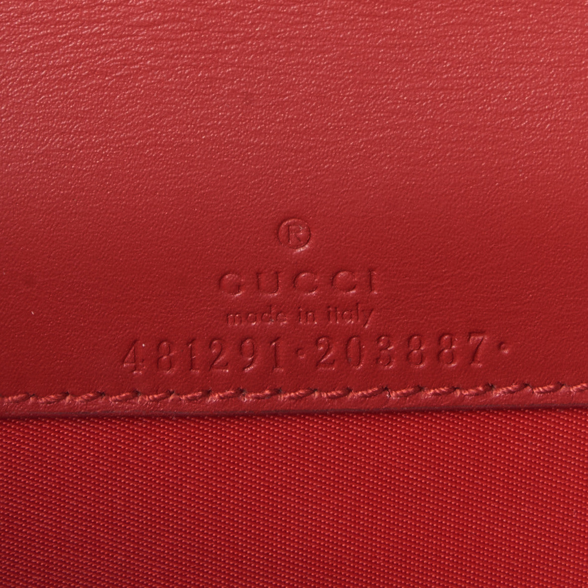 GG Supreme Monogram Mini Cherry Chain Bag