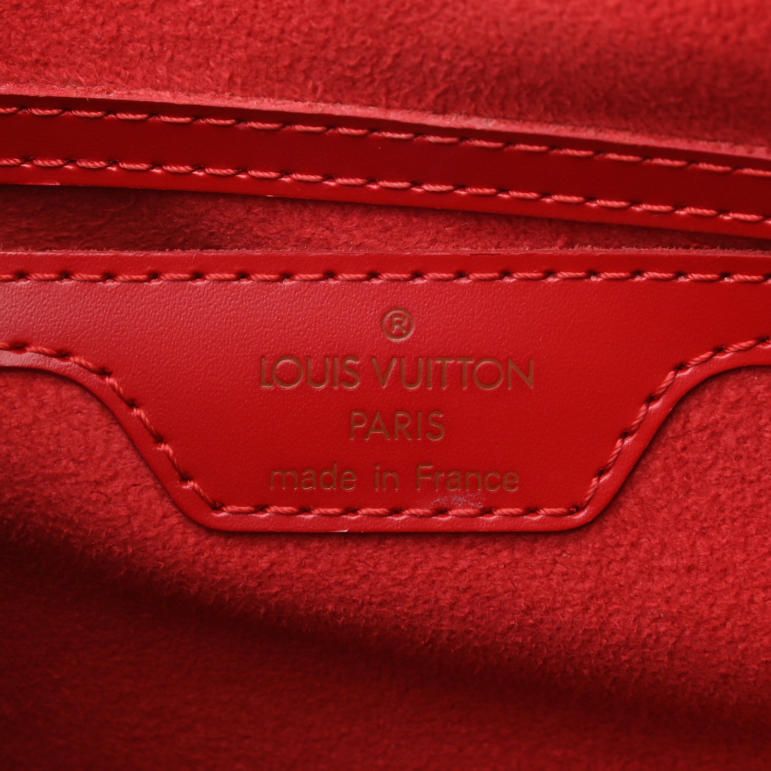 Louis Vuitton Epi Soufflot Rouge 7 of 12