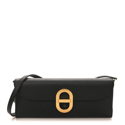 Hermes Epsom Maillon Wallet To Go Black 1 of 12