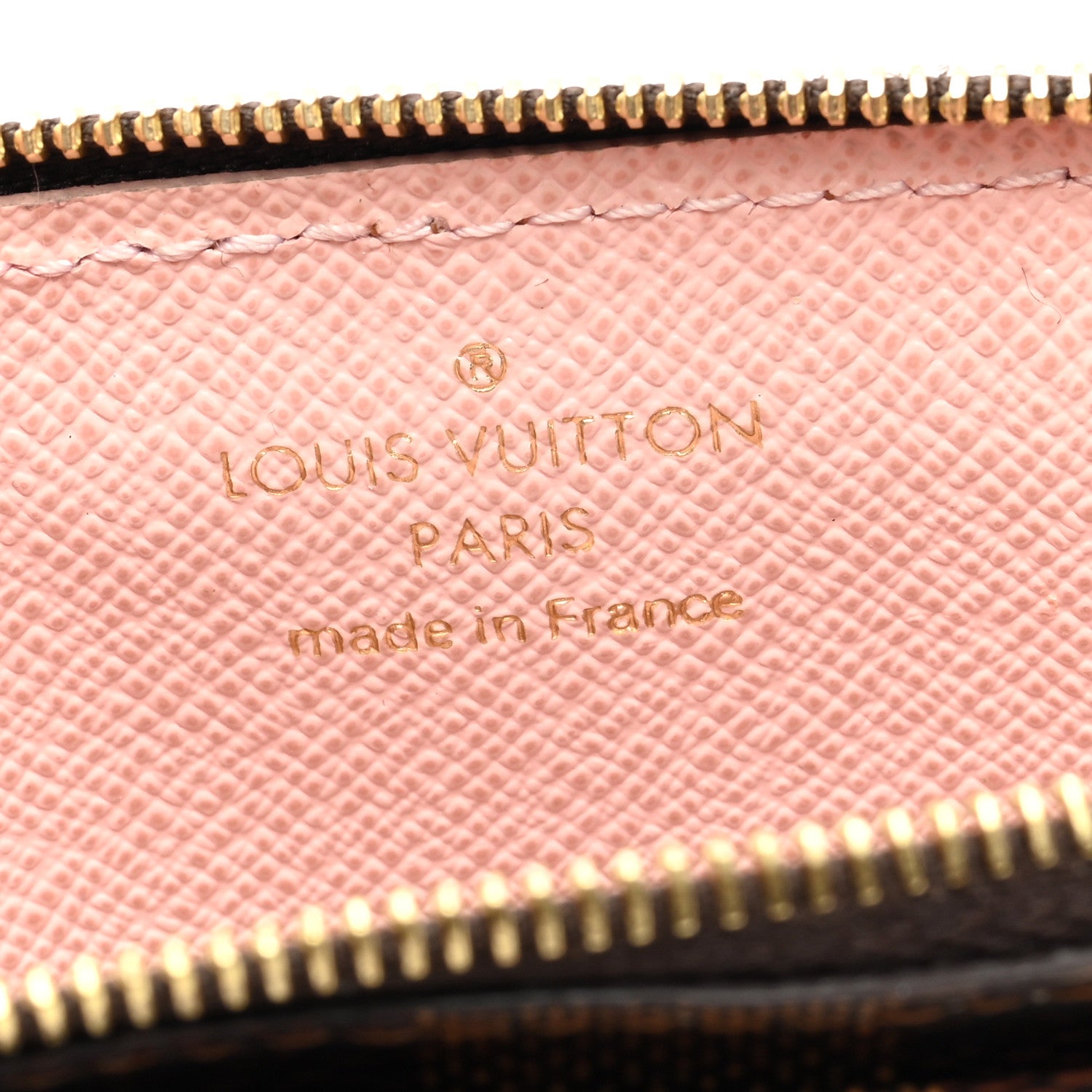 Louis Vuitton Damier Ebene Recto Verso Card Holder Rose Ballerine 6 of 7