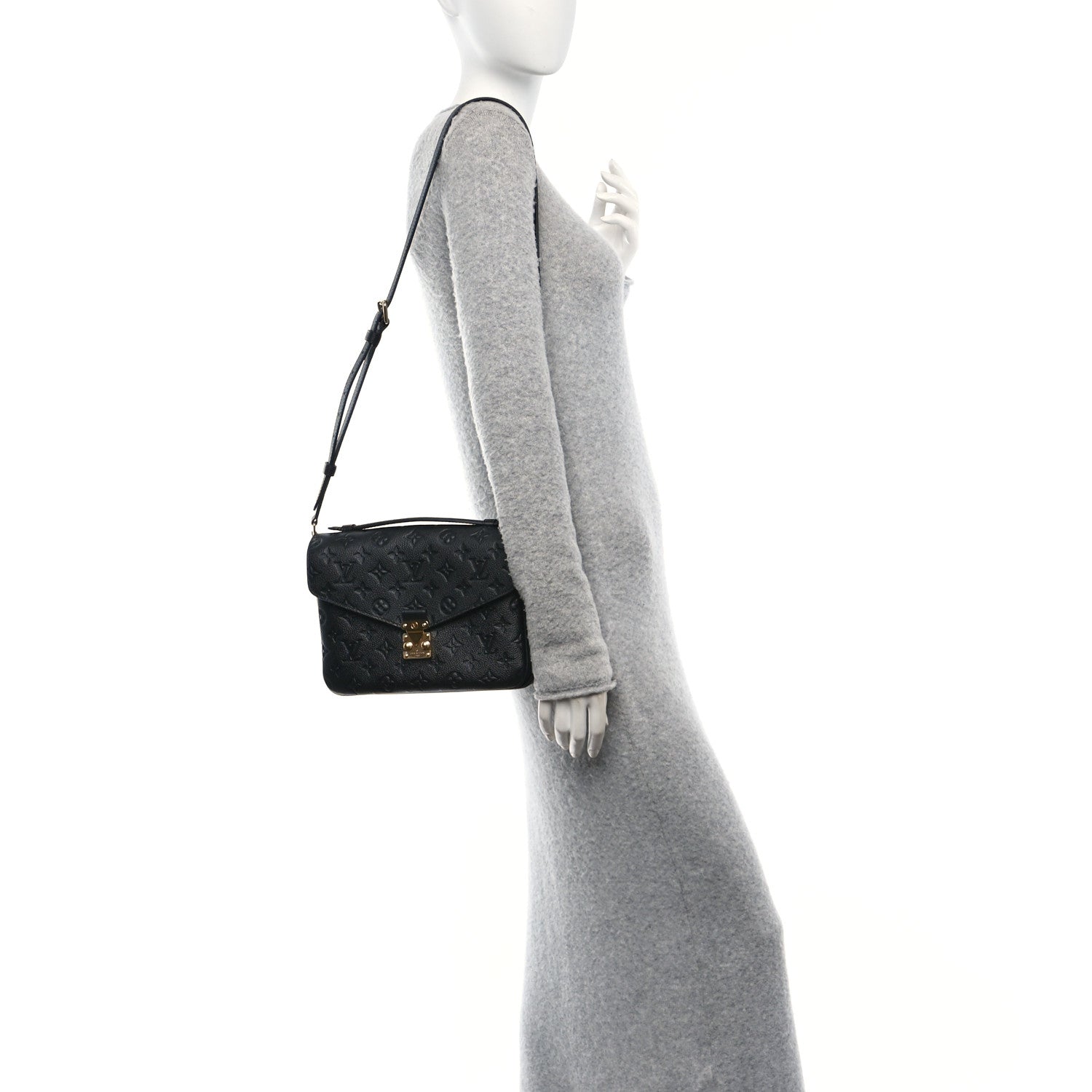 Louis Vuitton Empreinte Pochette Metis Black 2 of 8