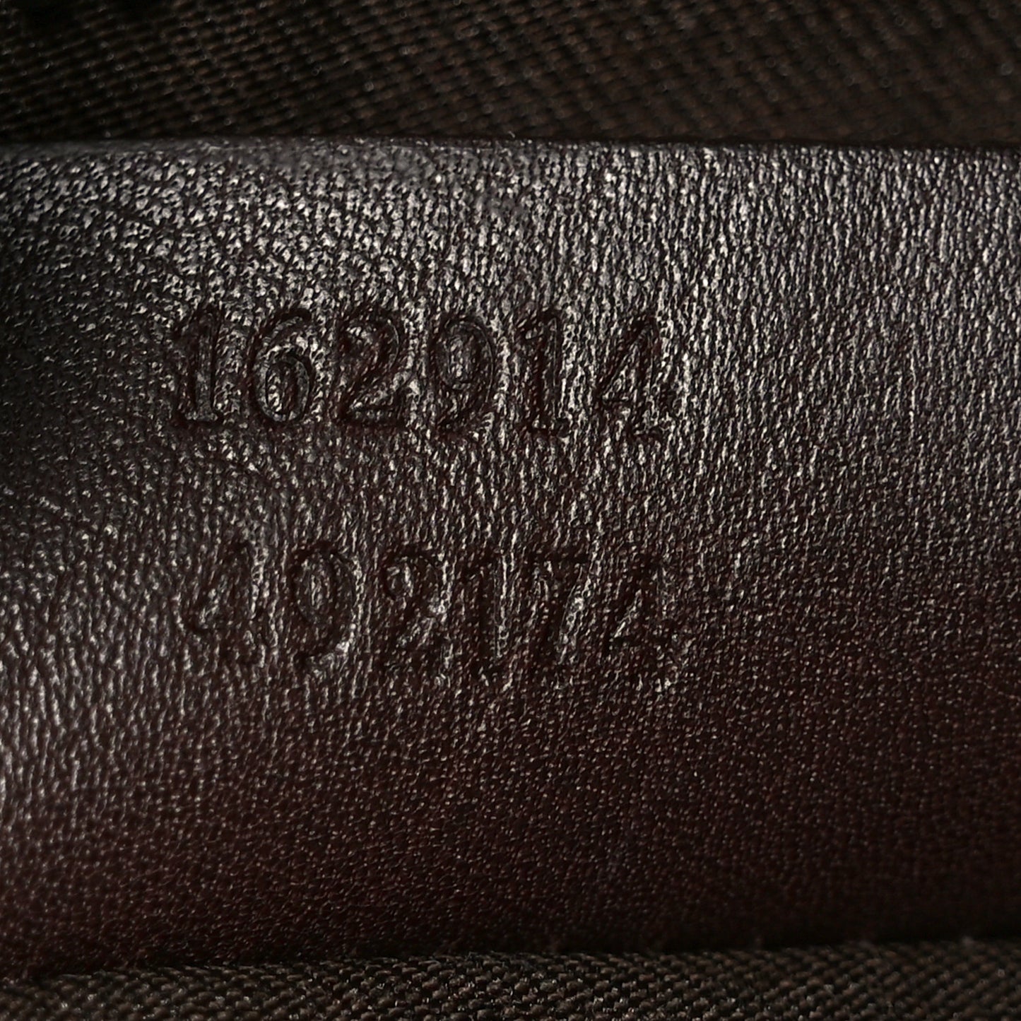 Guccissima Flat Messenger Bag Brown Dark Brown
