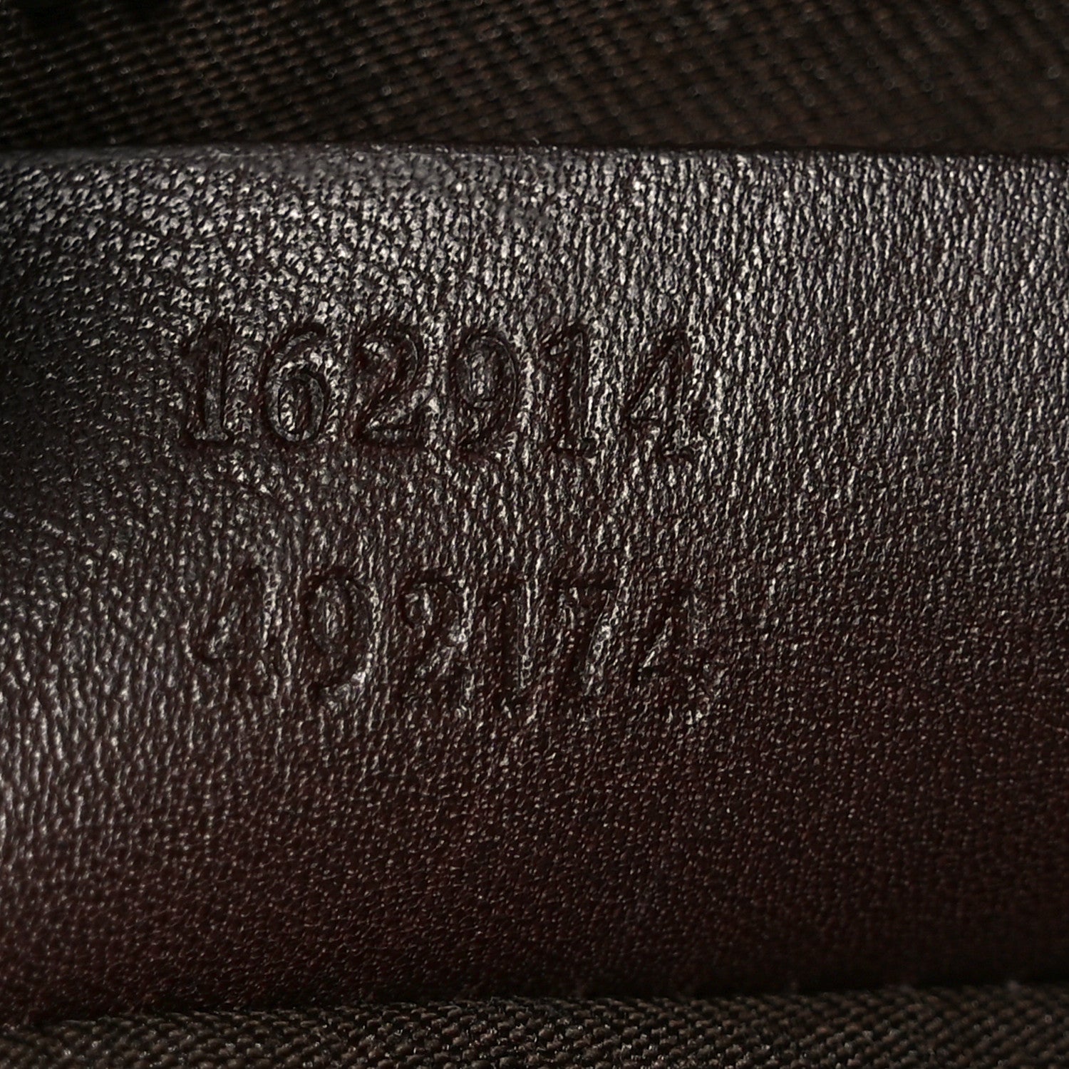 Gucci Guccissima Flat Messenger Bag Brown Dark Brown 8 of 11