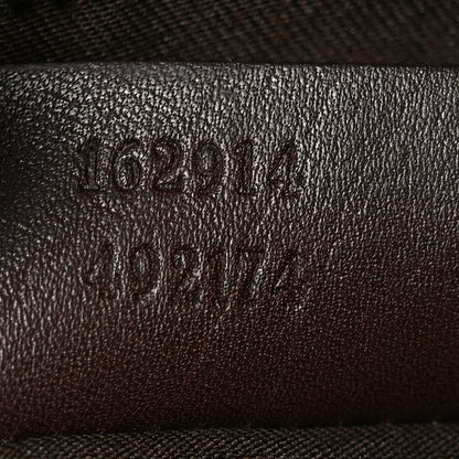 Gucci Guccissima Flat Messenger Bag Brown Dark Brown 8 of 11