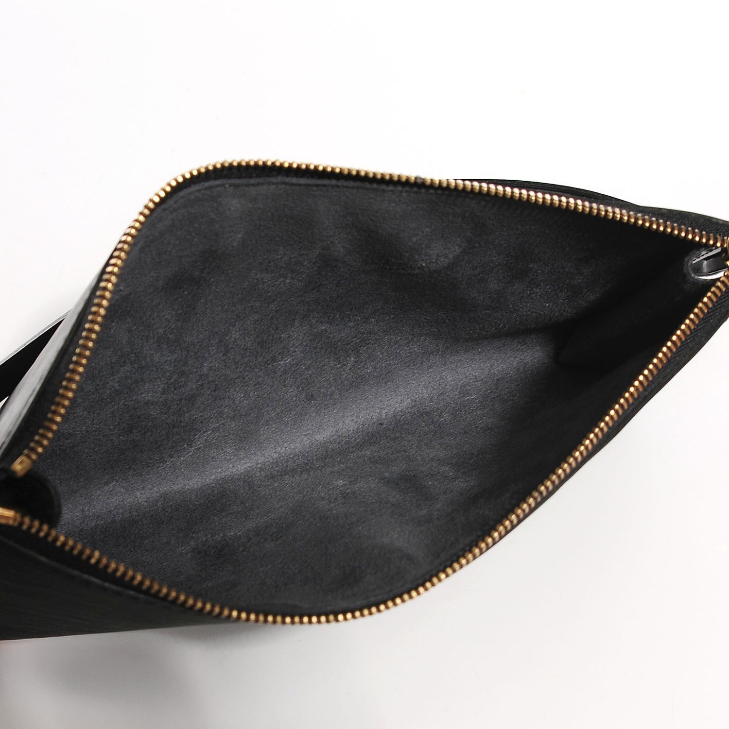 Louis Vuitton Epi Pochette Accessories 24 Black 12 of 17