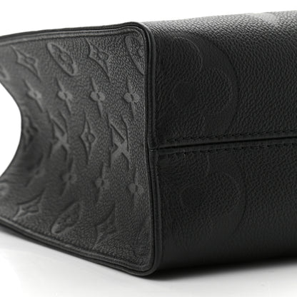 Louis Vuitton Empreinte Monogram Giant Onthego PM Black 9 of 10