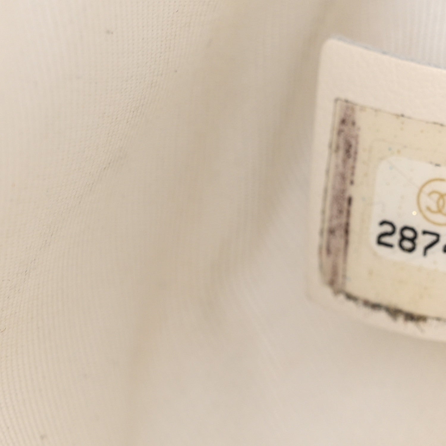 Chanel Aged Calfskin Quilted Waist Bag With Coin Purse White 7 of 14