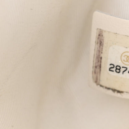 Chanel Aged Calfskin Quilted Waist Bag With Coin Purse White 7 of 14