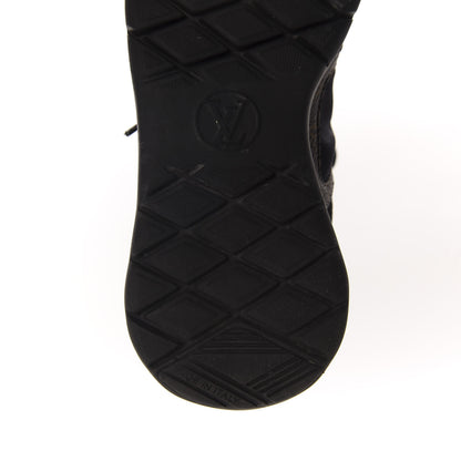 Louis Vuitton Technical Nylon Monogram Rubber Aftergame Sneakers 35 Black 8 of 10