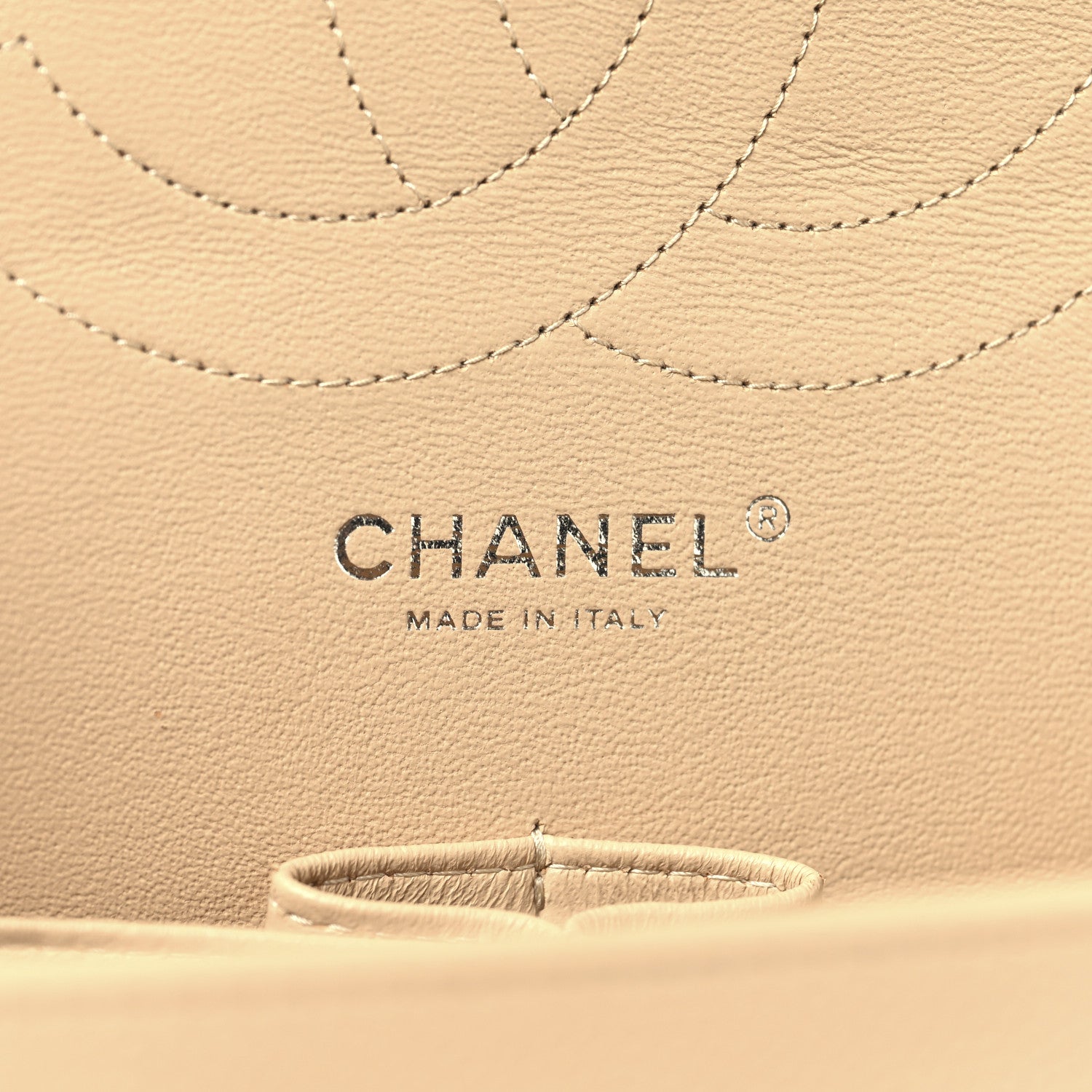 Chanel Caviar Quilted Jumbo Double Flap Beige 6 of 11