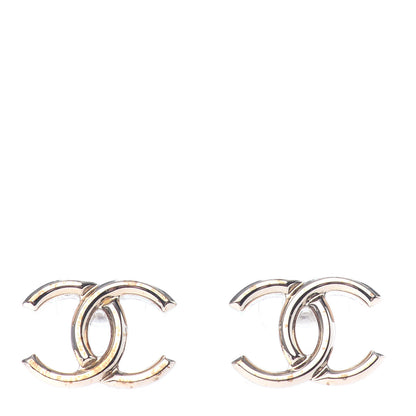 Chanel Metal CC Earrings Gold 1 of 4