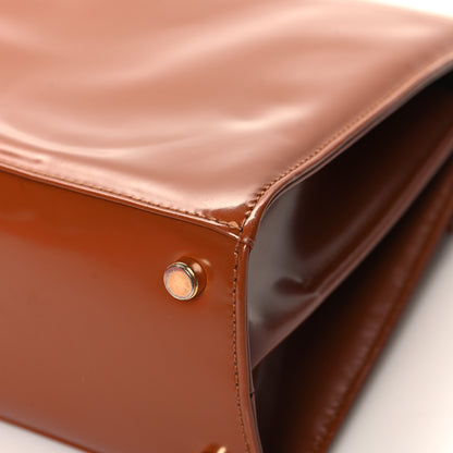 Salvatore Ferragamo Brushed Off Calfskin Small Iconic Top Handle Cuoio 13 of 15