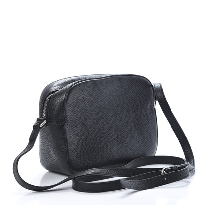 Gucci Pebbled Calfskin Studded Small Soho Disco Bag Black 3 of 10