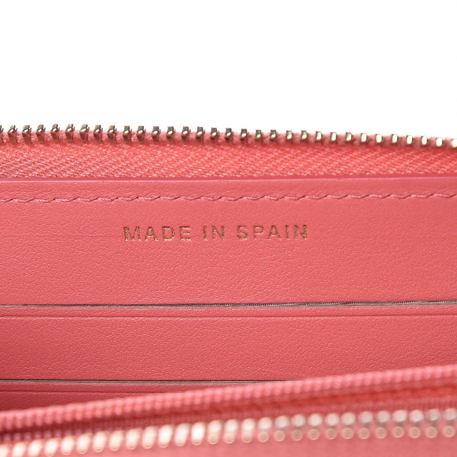 Chanel Iridescent Caviar Quilted Medium Zip Around Wallet Pink 7 of 12