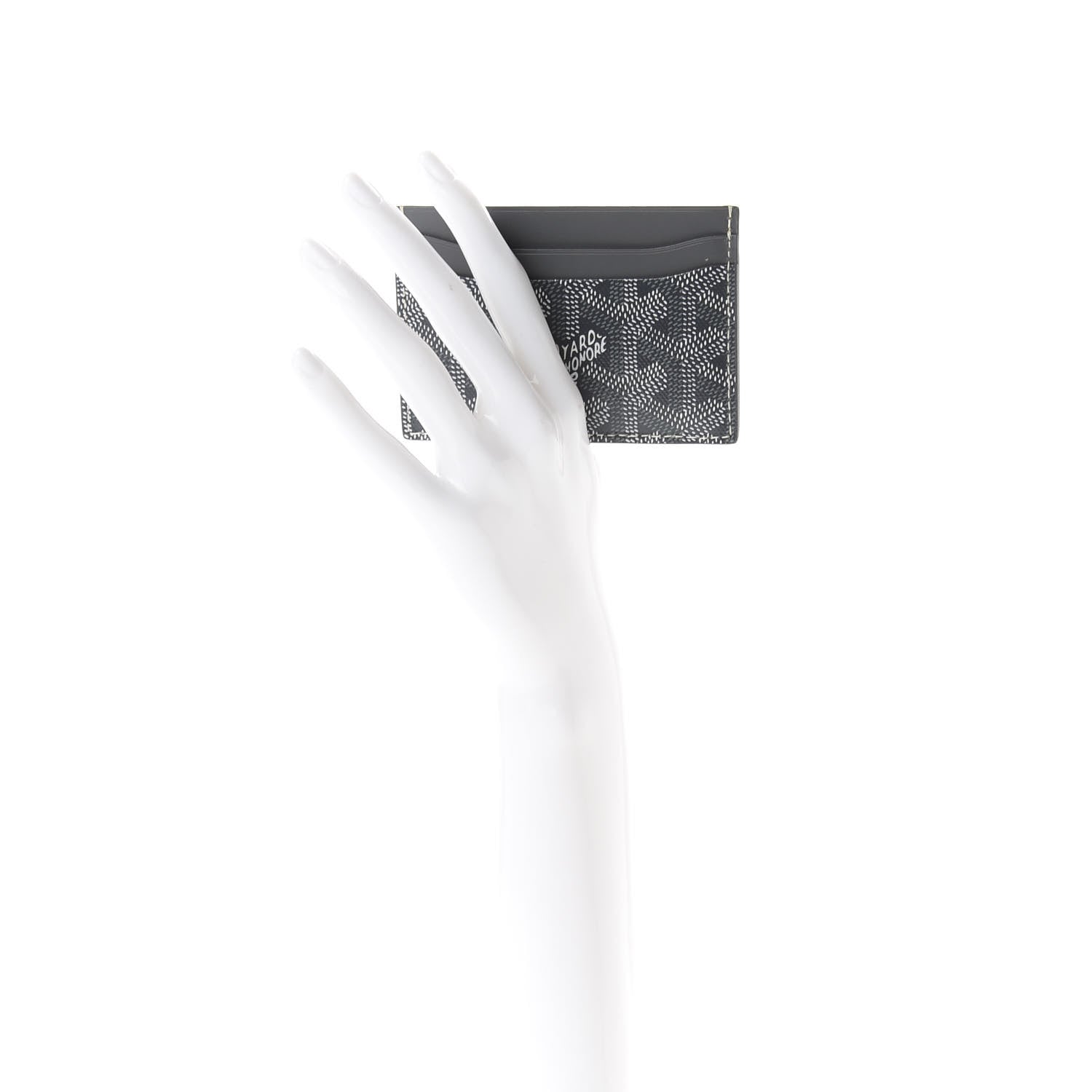Goyard Goyardine Saint Sulpice Card Holder Grey 2 of 6