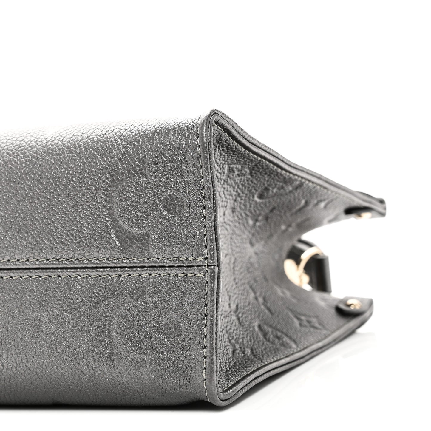 Metallic Empreinte Monogram Giant Onthego PM Gun Metal