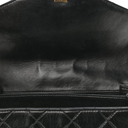 Chanel Lambskin Quilted Shoulder Flap Bag So Black 12 of 12