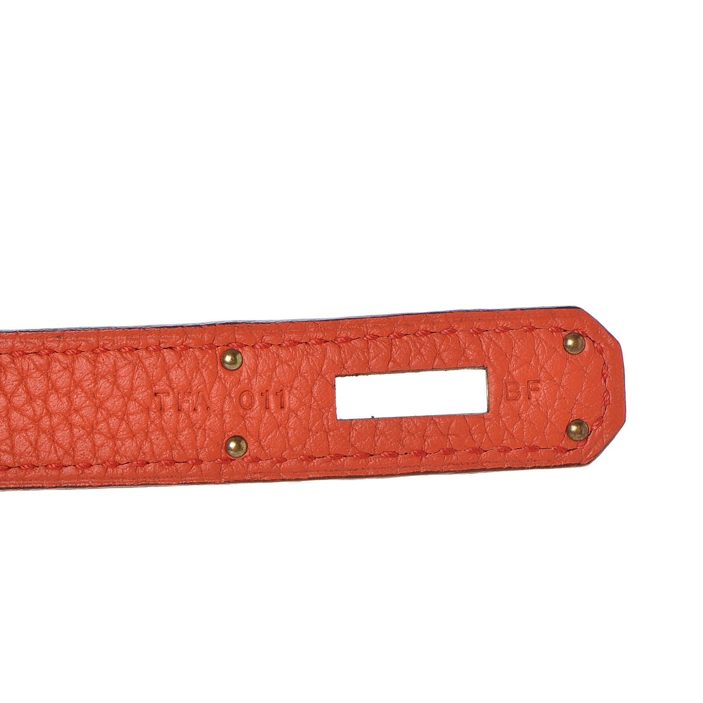 Togo Birkin 30 Orange Poppy