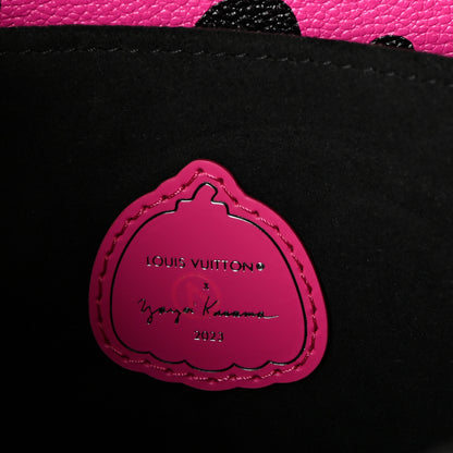 Louis Vuitton LV x YK Empreinte Monogram Giant Pochette Metis Black Fuchsia 6 of 9