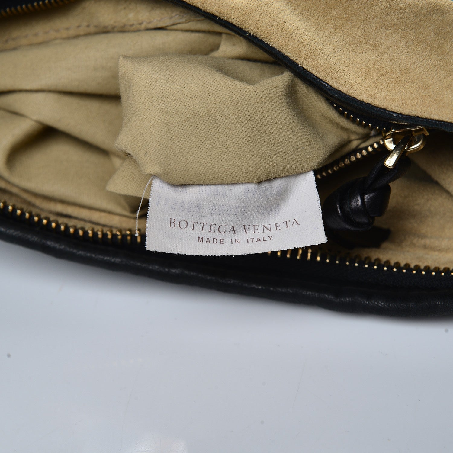 Bottega Veneta Nappa Intrecciato Large Veneta Hobo Nero Black 7 of 9