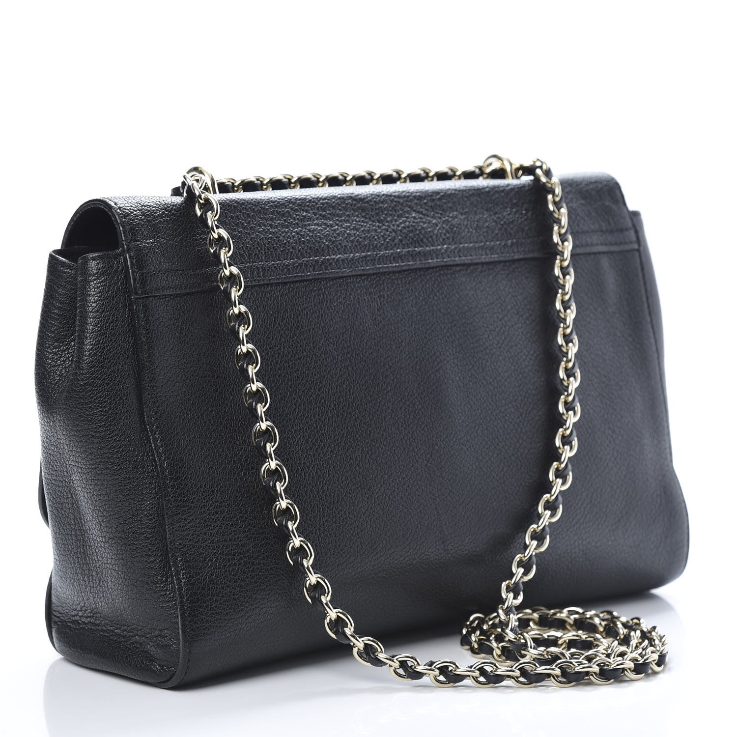 Mulberry Glossy Goatskin Medium Lily Black 3 of 11