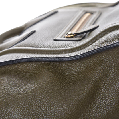Celine Drummed Calfskin Mini Luggage Jungle 10 of 14