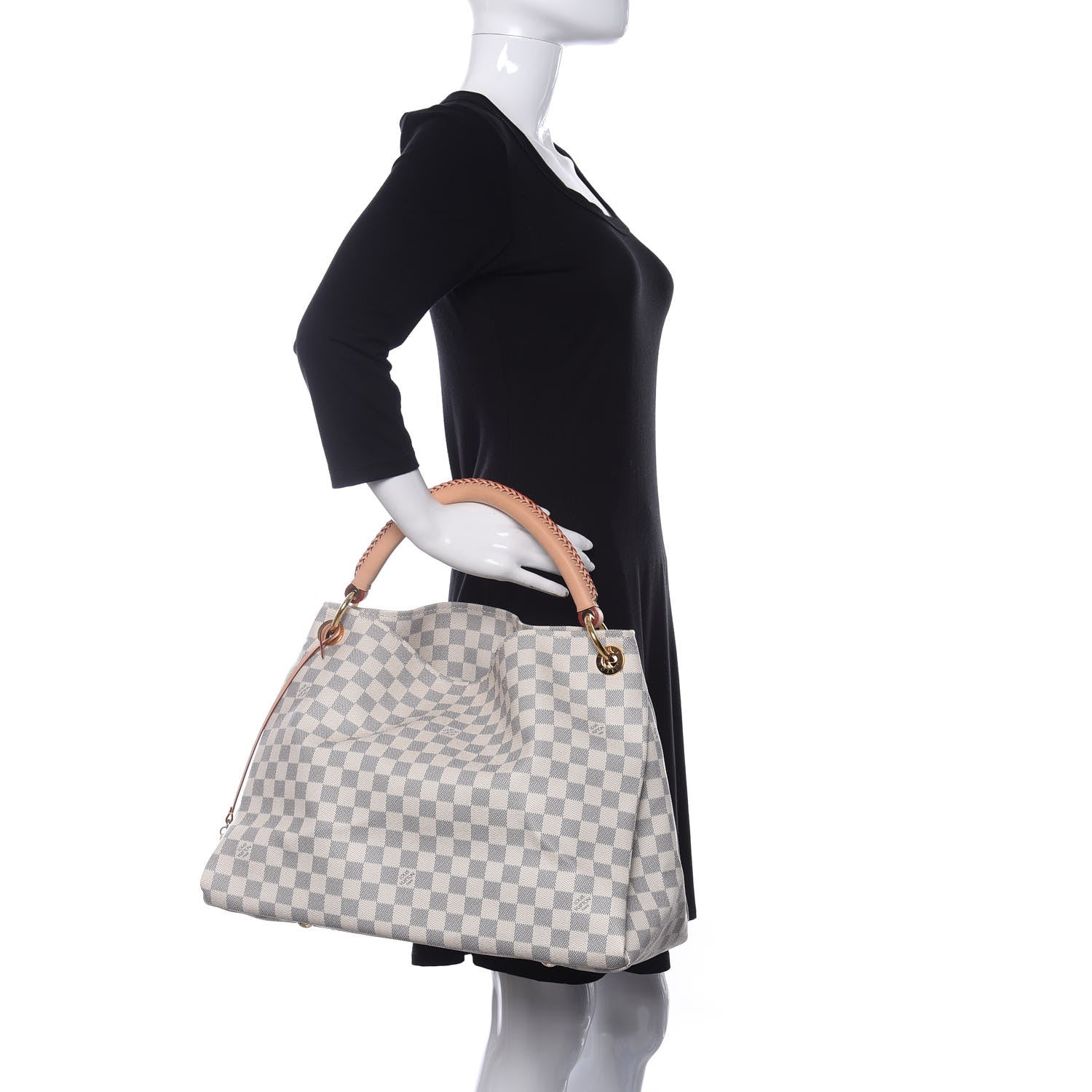 Louis Vuitton Damier Azur Artsy MM 2 of 10