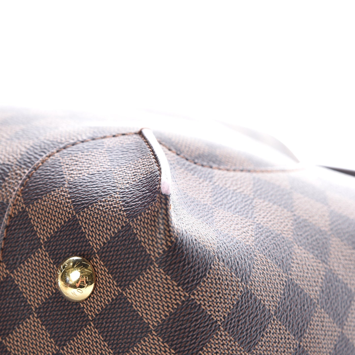 Damier Ebene Caissa Hobo Rose Ballerine