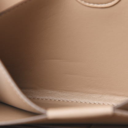 Burberry Calfskin Embossed Monogram Crossbody Light Camel 12 of 13