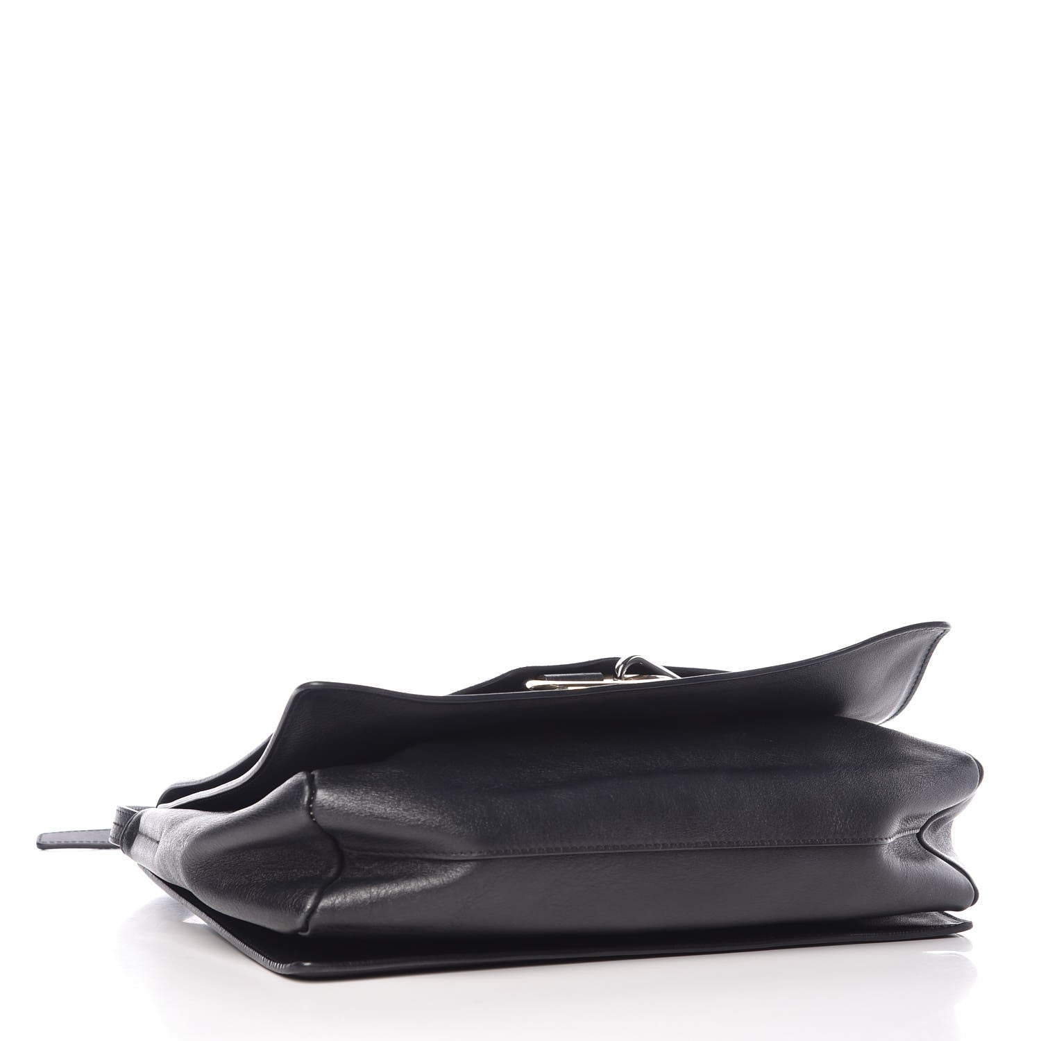 Chloe Suede Calfskin Medium Faye Shoulder Bag Black 4 of 12