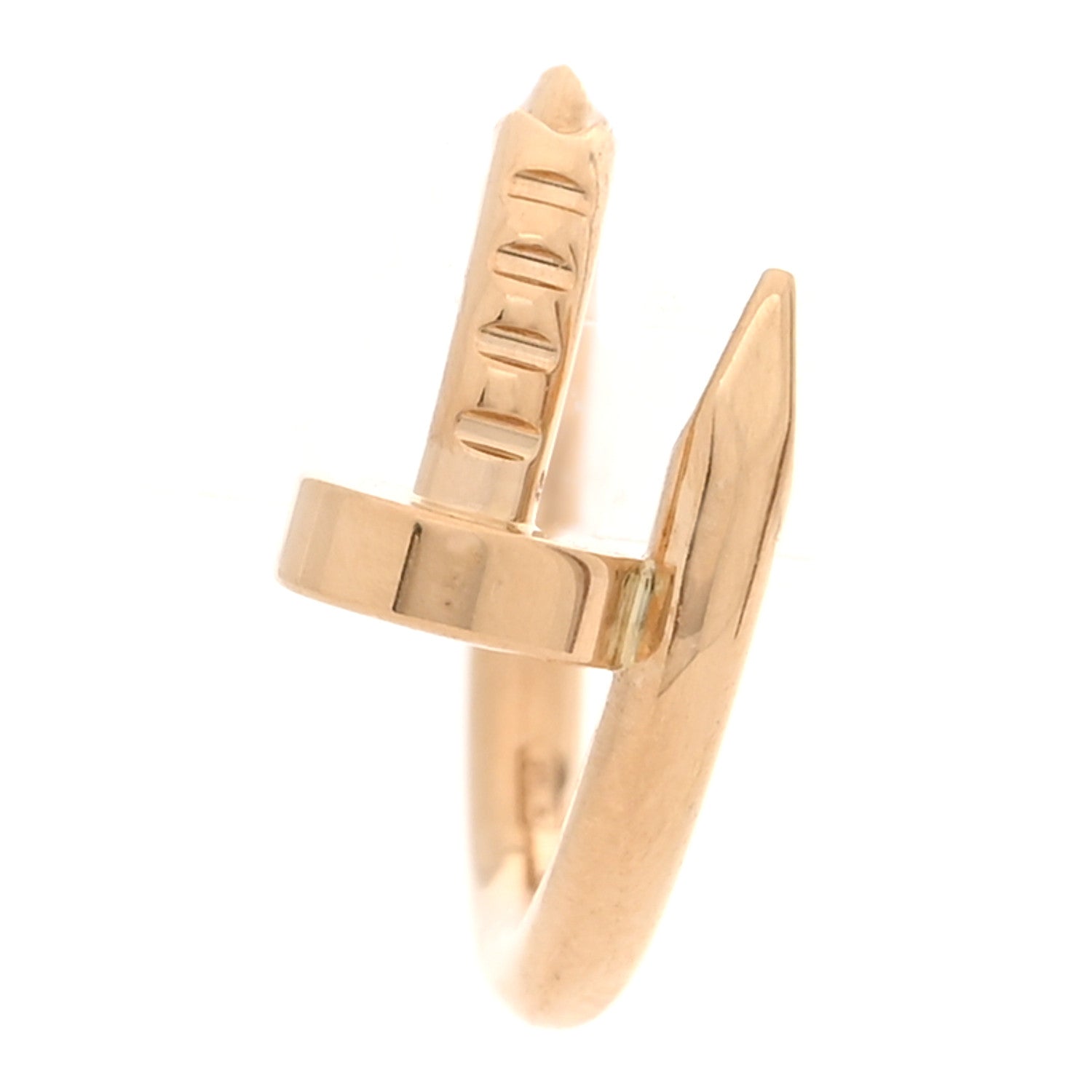 Cartier 18K Yellow Gold Juste Un Clou Single Hoop Earring 1 of 6