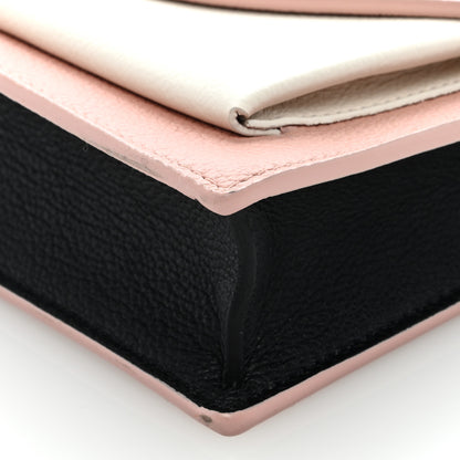 Louis Vuitton Calfskin My Lockme Chain Pochette Rose Ballet White 8 of 8