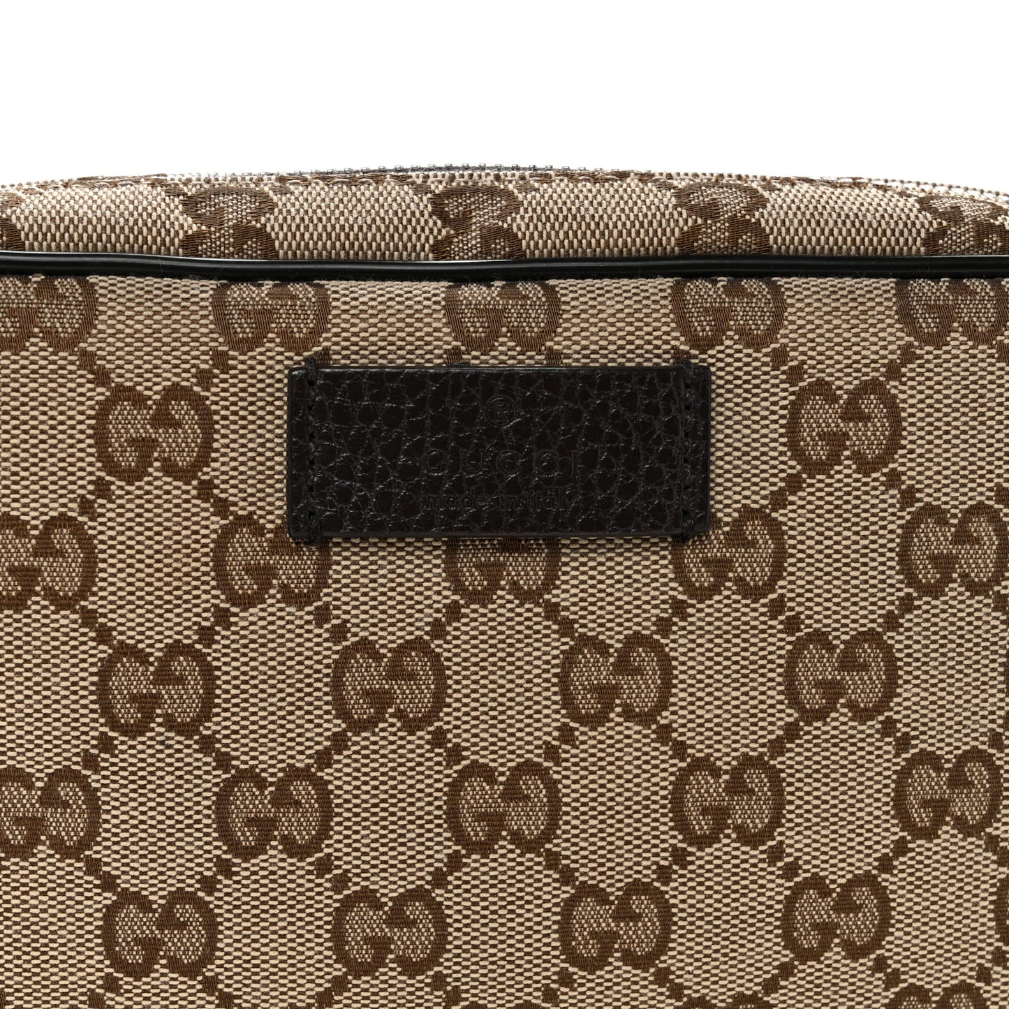 Monogram Belt Bag Dark Brown