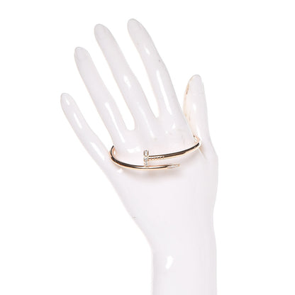 Cartier 18K Pink Gold Diamond Juste Un Clou Bracelet 16 2 of 4