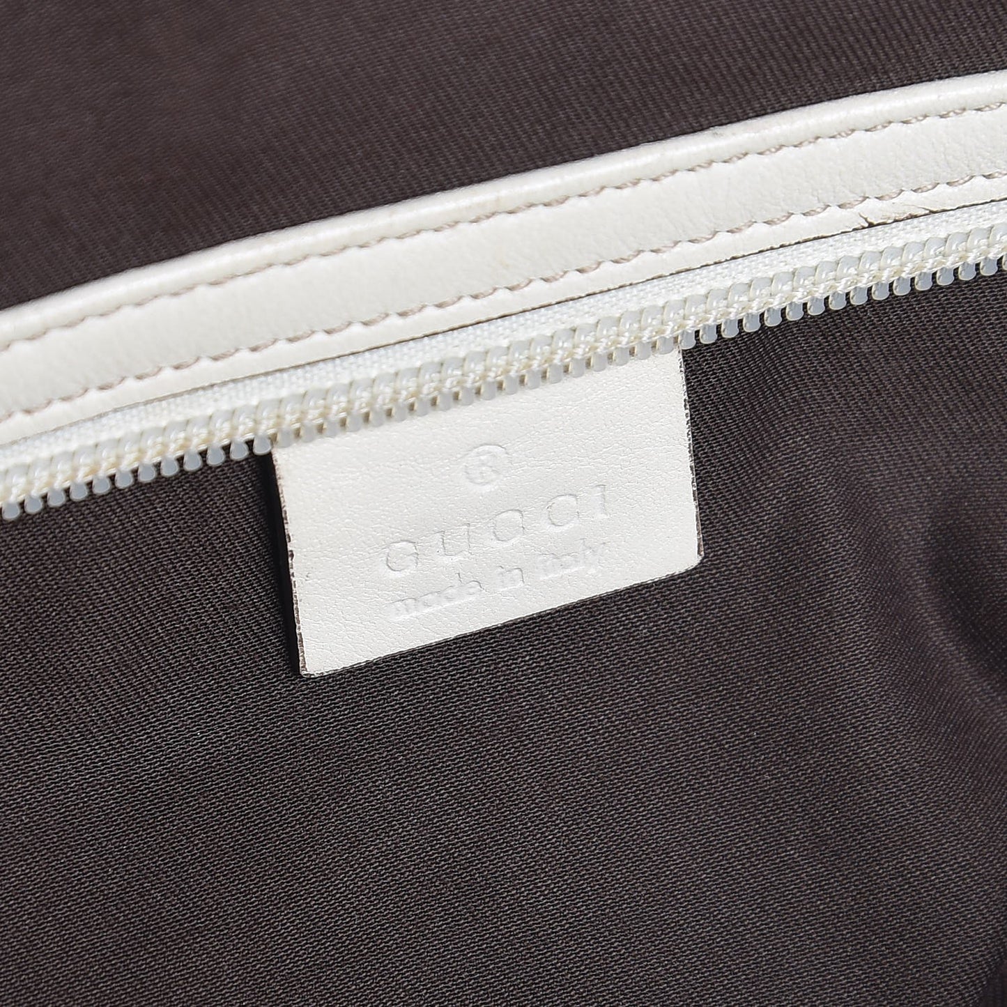 Monogram Large Punch Tote Off White