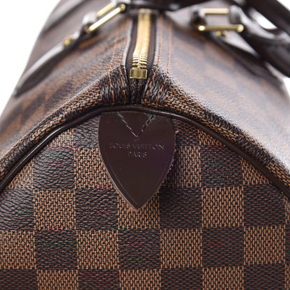 Louis Vuitton Damier Ebene Speedy 35 8 of 10
