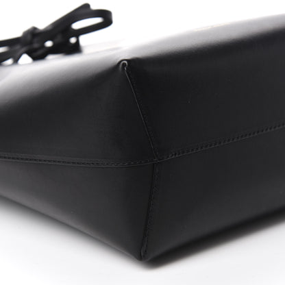 Mansur Gavriel Calfskin Mini Bucket Bag Black Ballerina 6 of 10