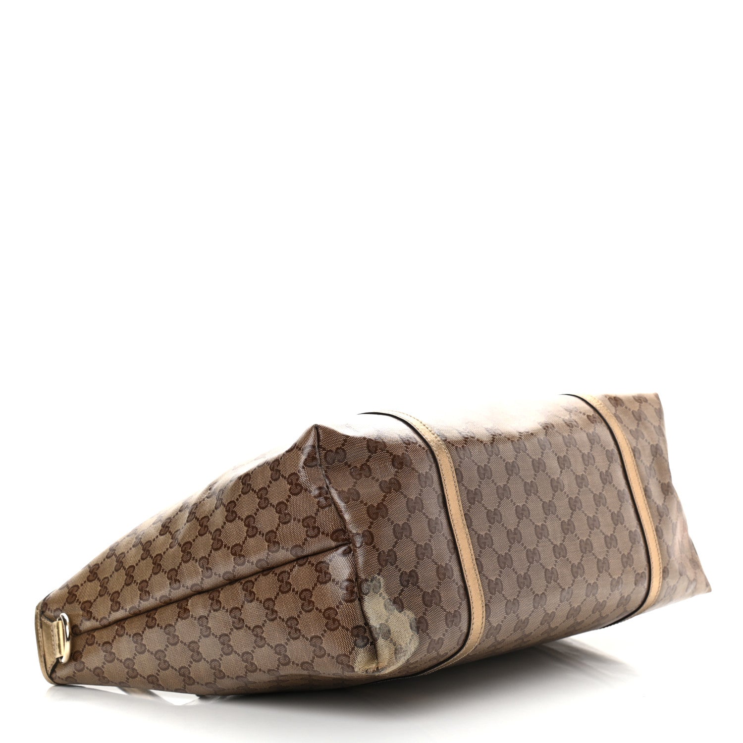 Gucci Crystal Monogram Large Joy Tote Gold 4 of 17