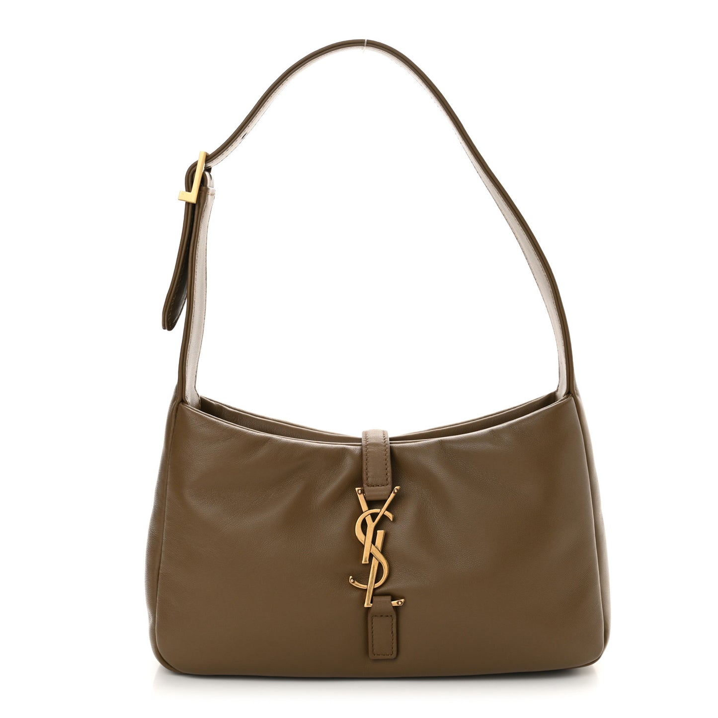 Padded Lambskin Le 5 A 7 Hobo Dark Peanut