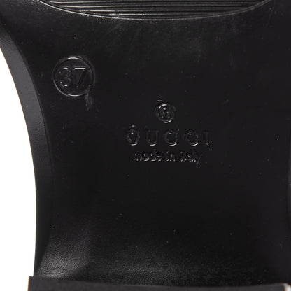 Gucci GG Rubber Rain Boot 37 Nero Black 9 of 18
