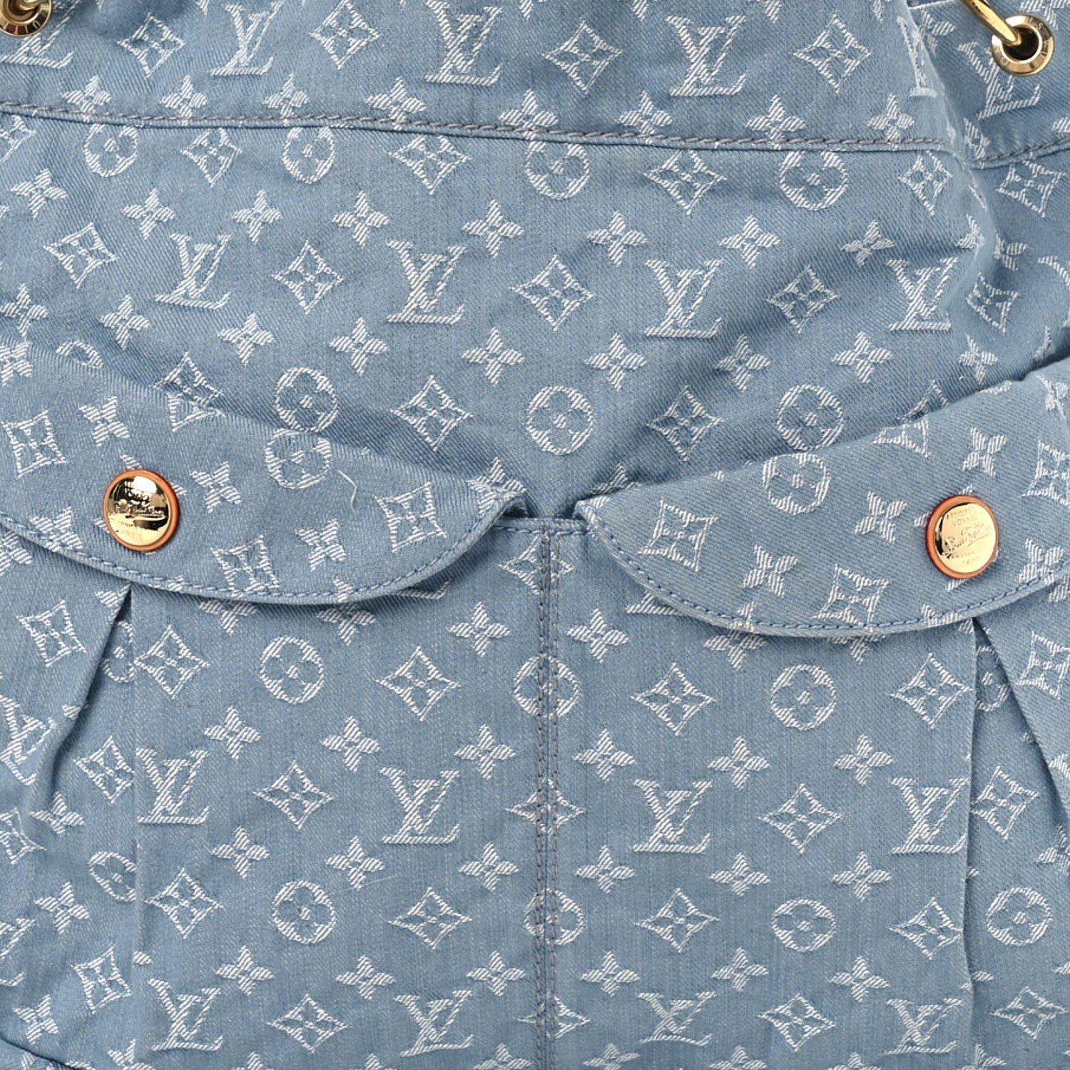 Louis Vuitton Denim Daily GM Blue Clair 7 of 10